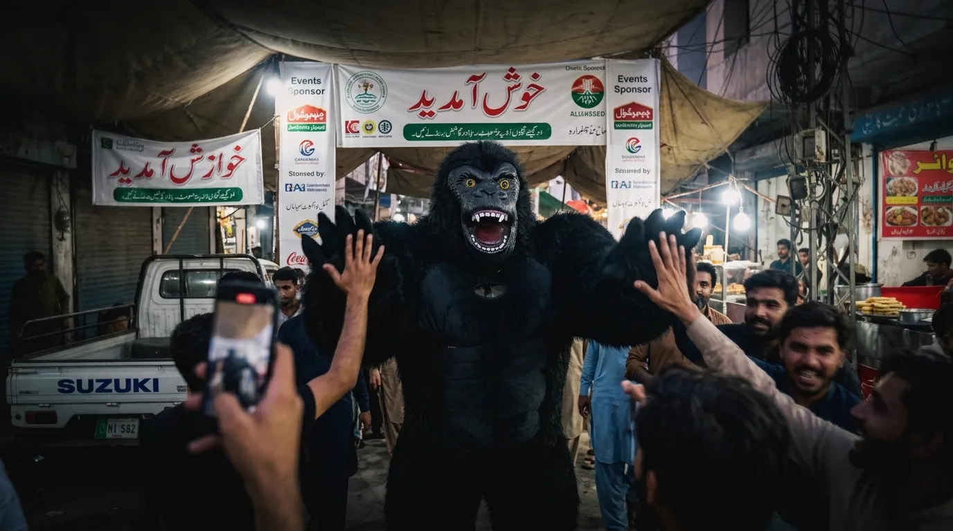 Gorilla Mascot Hero